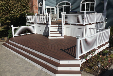 WPC Decking for Courtyards