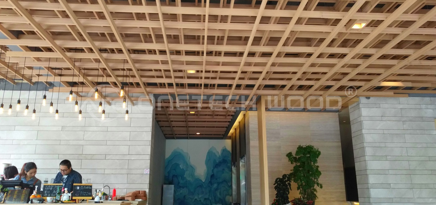 Shenzhen Lanzi Hotel WPC Ceiling - Luxury & Eco-Friendly Interior Design