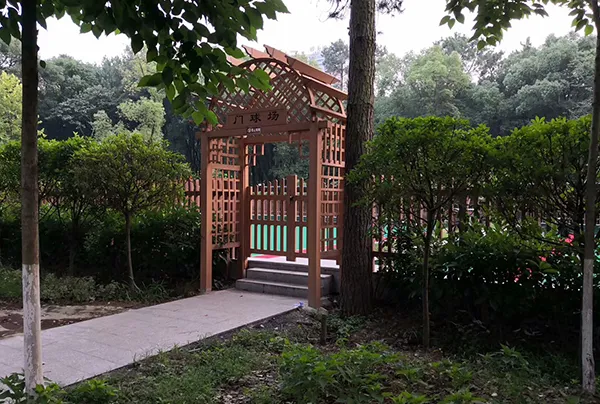 Residential Backyard WPC Pergola Installation