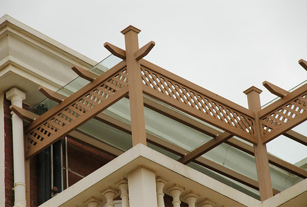 Community Park WPC Pergola Construction