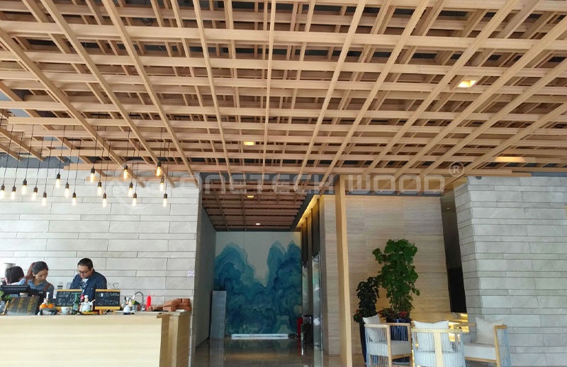 Shenzhen Lanzi Hotel WPC Ceiling - Luxury & Eco-Friendly Interior Design