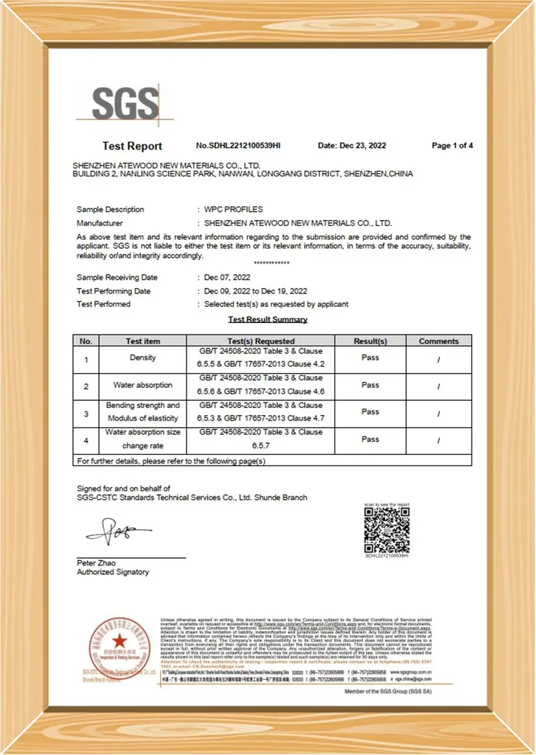 SGS Testing