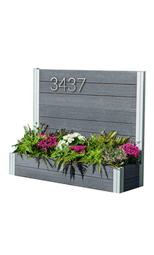 Logo Wood-plastic Composite Planter Box