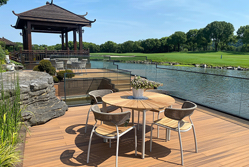 Outdoor Dining Areas of Restaurants