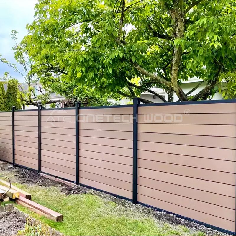 Private Garden Sealed WPC Fence