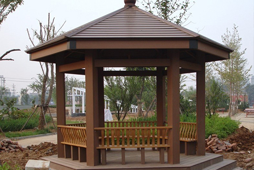 Outdoor WPC Gazebo, Backyard Gazebo