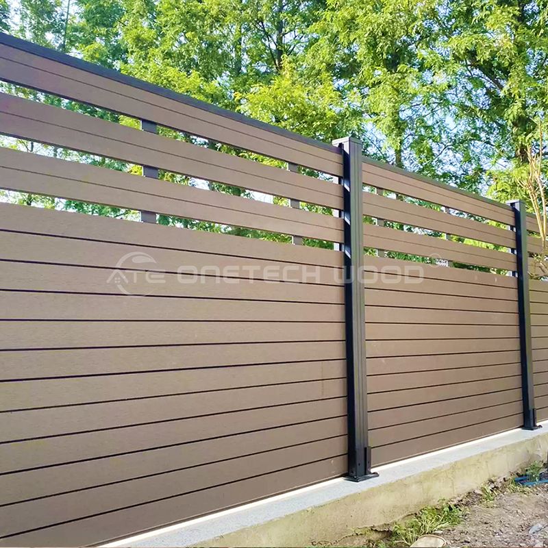 Private Garden Sealed WPC Fence