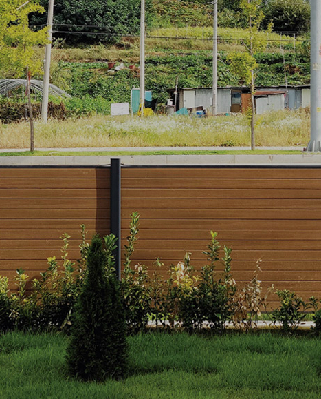 Private Garden Sealed WPC Fence