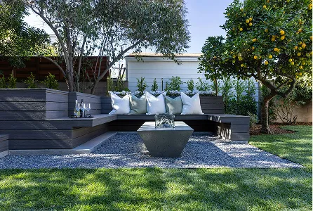 WPC Decking for Villas
