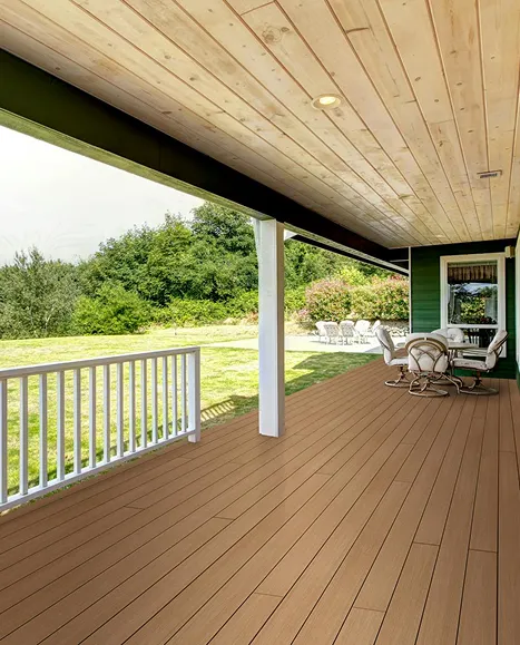 25mm Thick WPC Decking Board