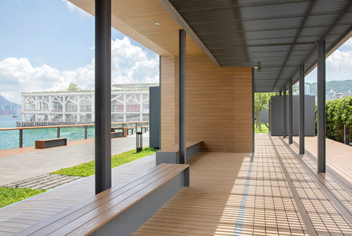 WPC Wall Panels for Outdoor Leisure Spaces - Weatherproof Composite Panels for Patio & Lounge Areas