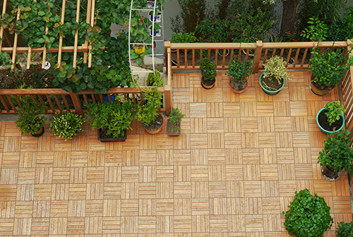 ASA Deck Tiles for Backyard Patio
