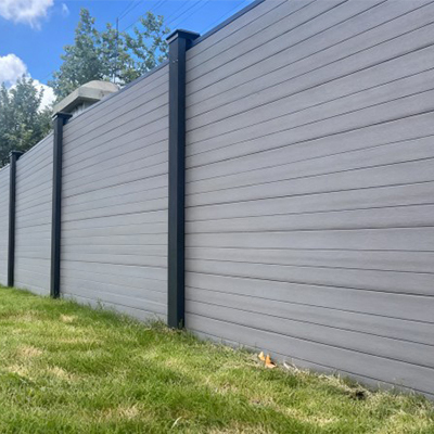 Aluminum-Reinforced WPC Fence