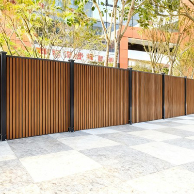 Vertical Composite Slat Fence